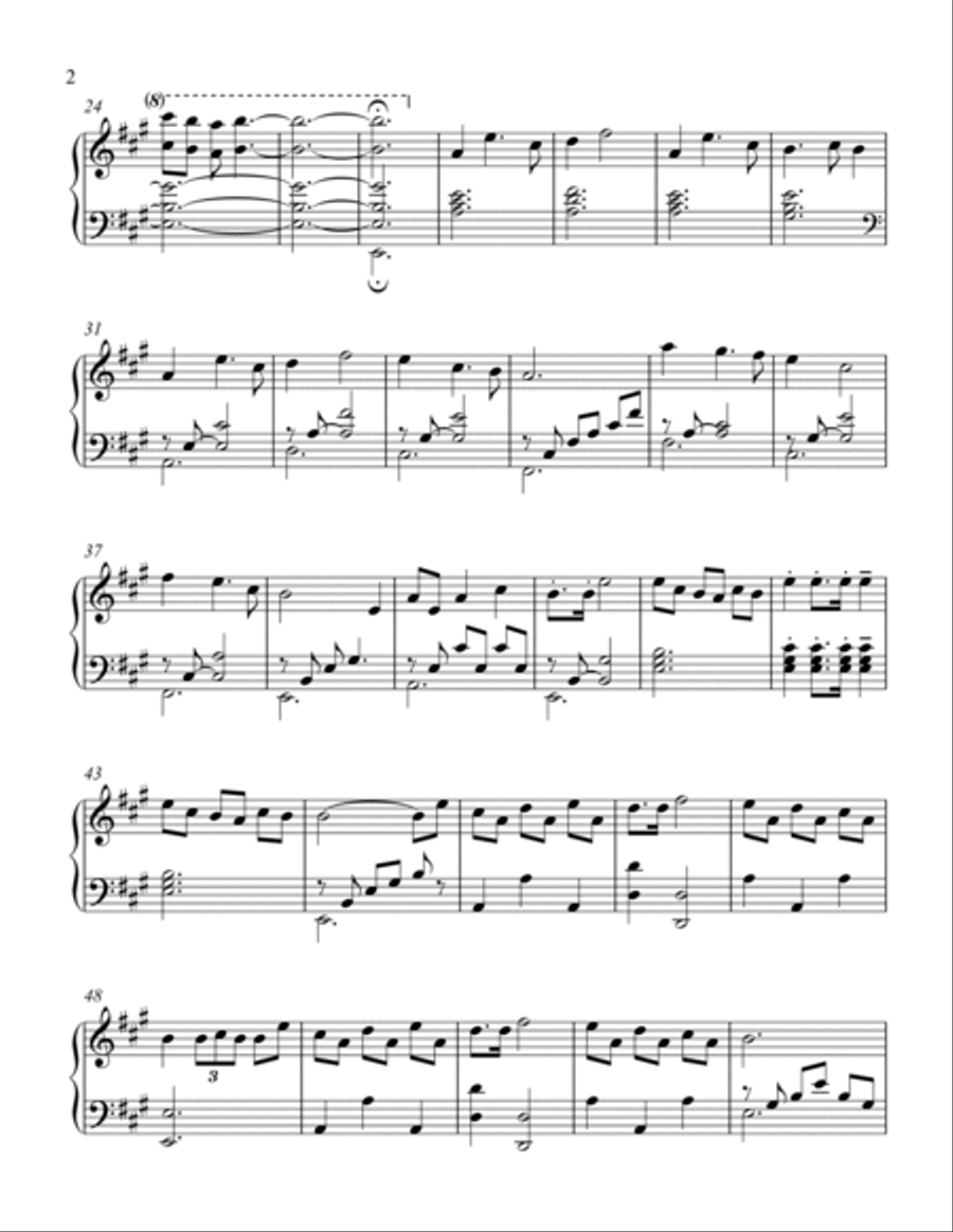 A Journey's End Piano Solo scores gallery preview page 2