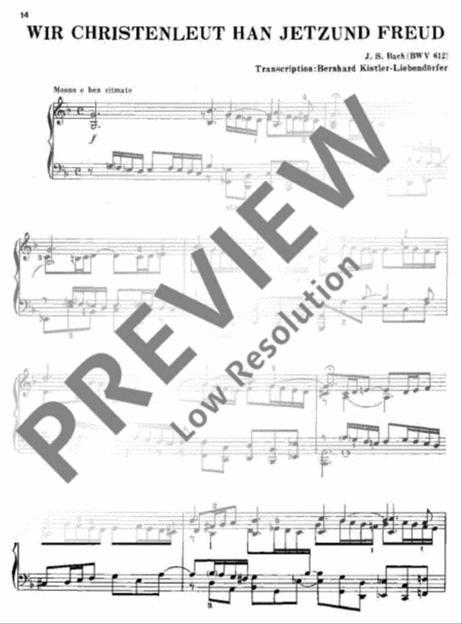 10 Chorale Preludes 10 Chorale Preludes Piano Solo scores gallery preview page 19