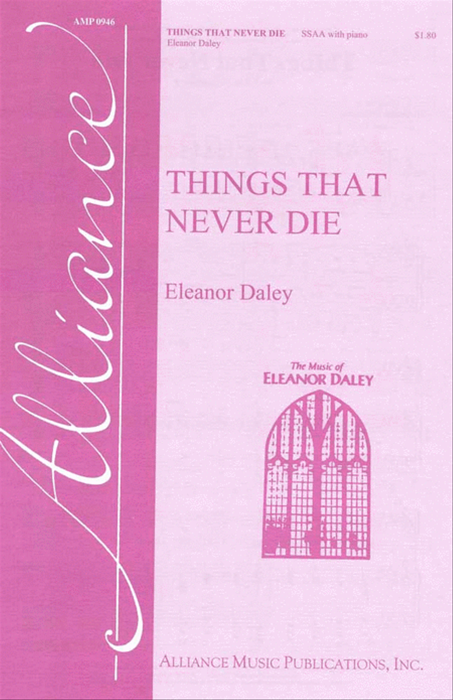 Things That Never Die SSA scores gallery preview page 1