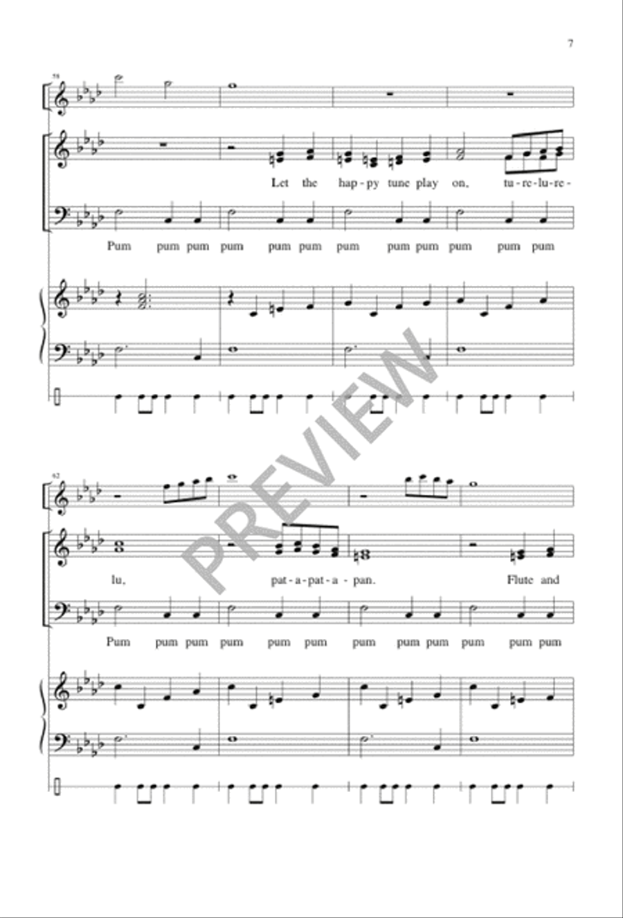 Pat-a-pan 3-Part scores gallery preview page 8