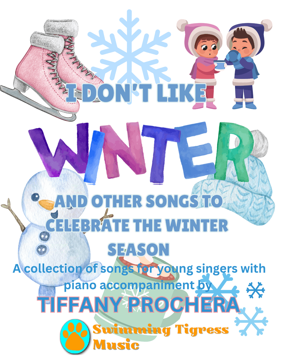 I Don't LIke Winter and Other Songs to Celebrate the Winter Season Voice scores gallery preview page 1