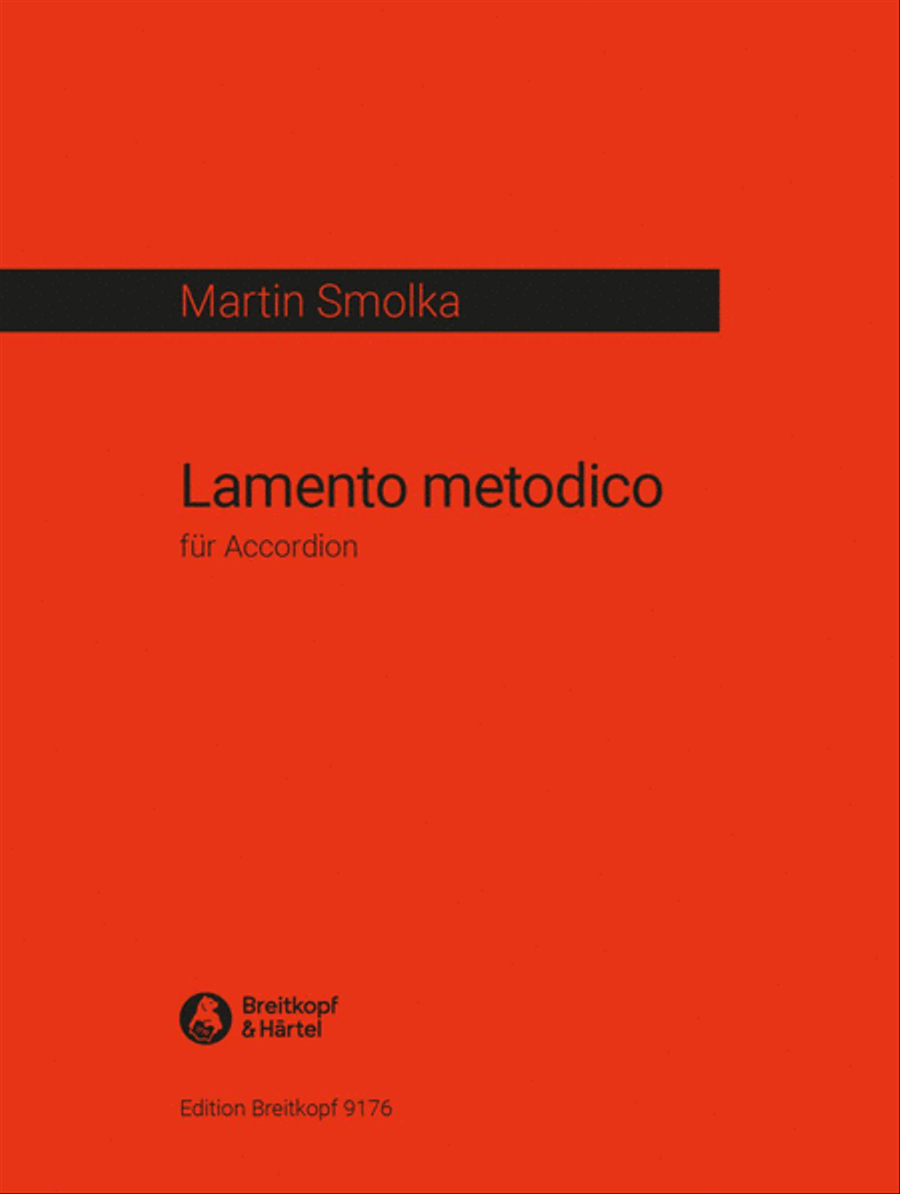 Lamento metodico Accordion scores gallery preview page 1