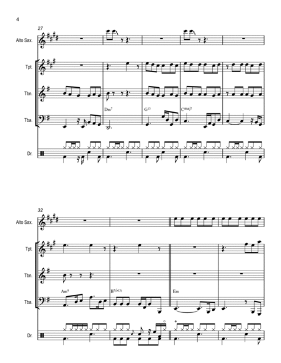 She Small Ensemble scores gallery preview page 4