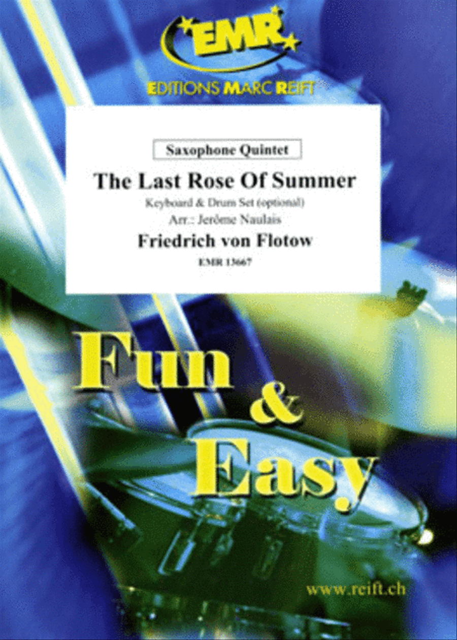 The Last Rose Of Summer Saxophone Quintet scores gallery preview page 1