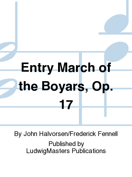 Entry March of the Boyars, Op. 17 image number null