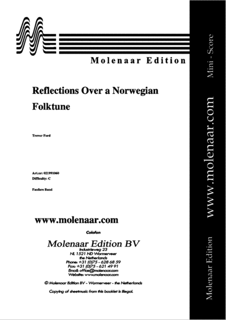 Reflections Over a Norwegian Fanfare Band scores gallery preview page 2