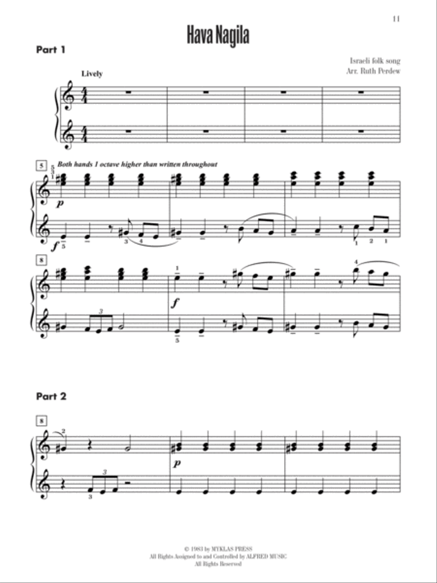Contest Winners for Three, Book 5 Small Ensemble scores gallery preview page 5