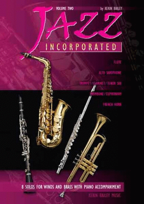 Book cover for Jazz Incorporated Book 2 Fl Or Des Rec Pno
