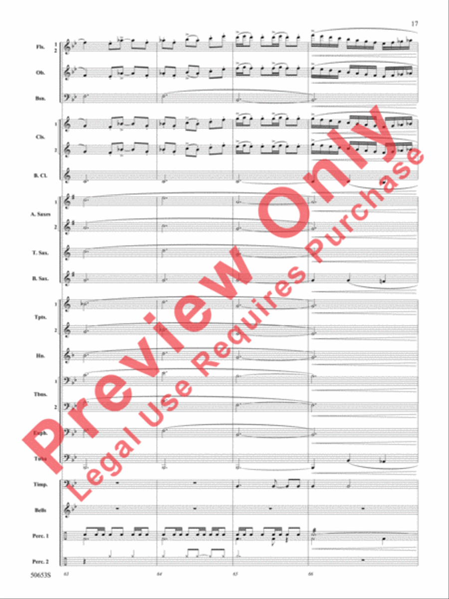 A Centennial Celebration A Centennial Celebration Concert Band scores gallery preview page 18