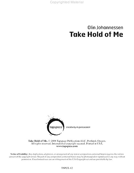 Take Hold of Me image number null