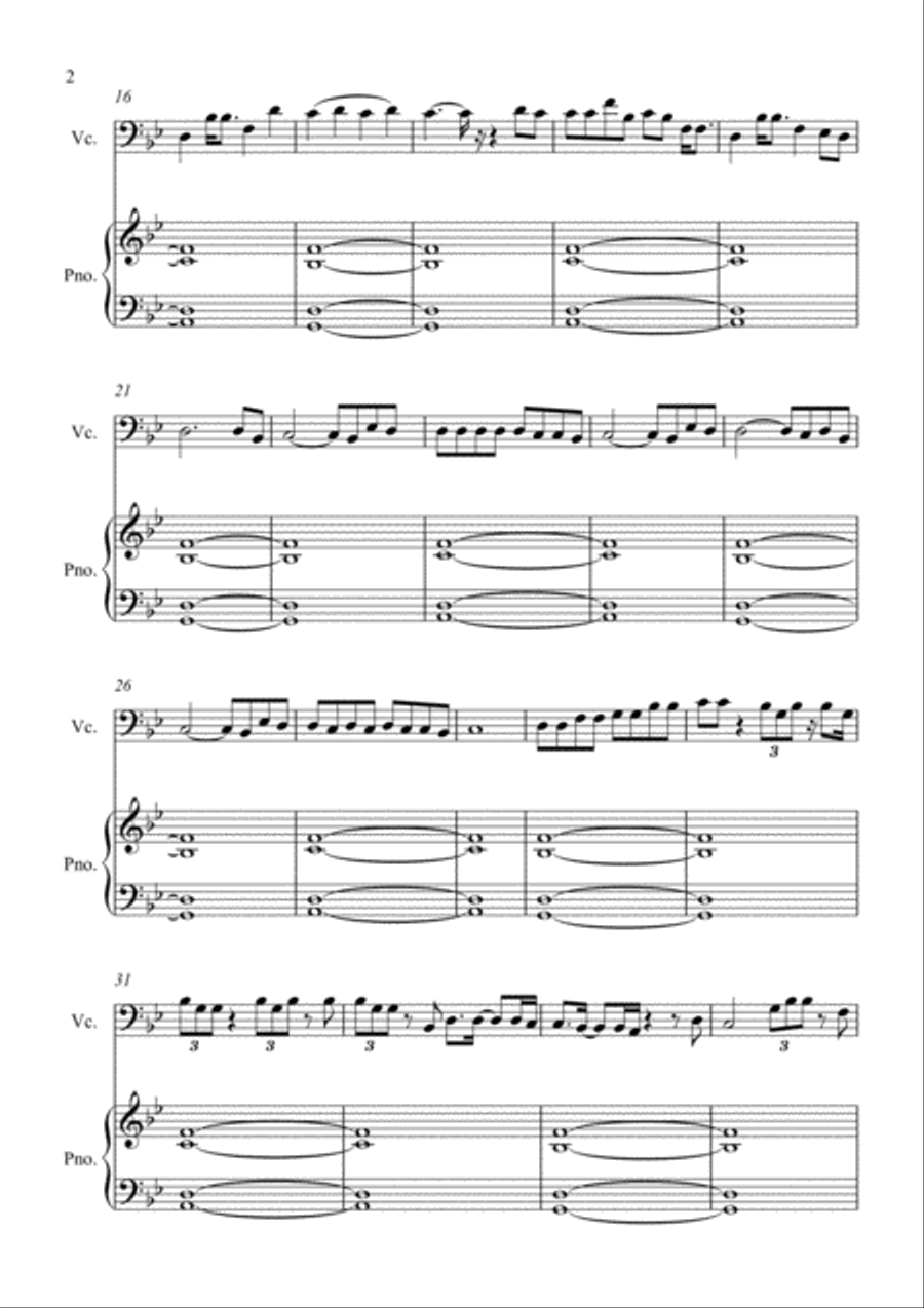 Yummy Piano scores gallery preview page 2