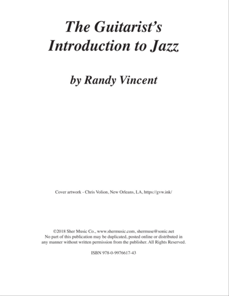 Guitarist's Introduction to Jazz Electric Guitar scores gallery preview page 2