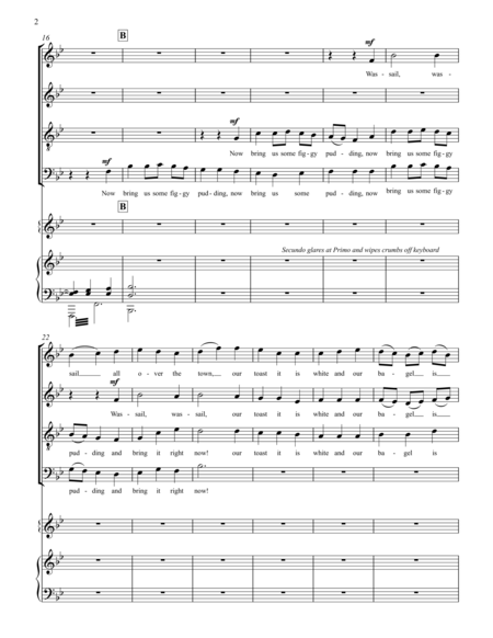 Holiday Feast for a Hungry Choir (SATB) image number null