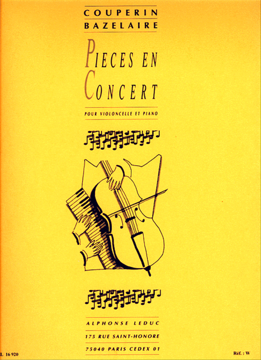 Pieces en Concert Piano Accompaniment scores gallery preview page 1