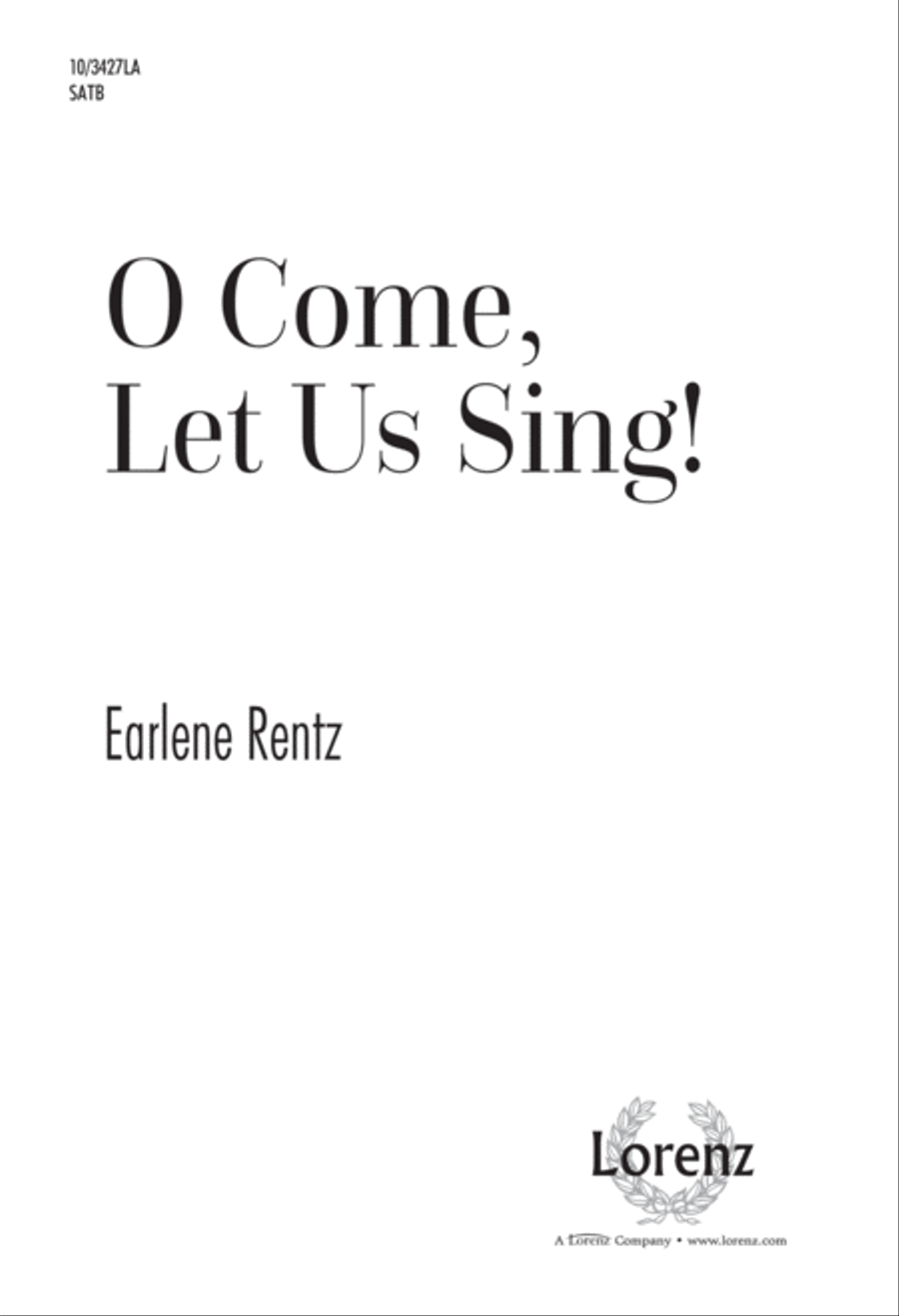 O Come, Let Us Sing! 4-Part scores gallery preview page 1
