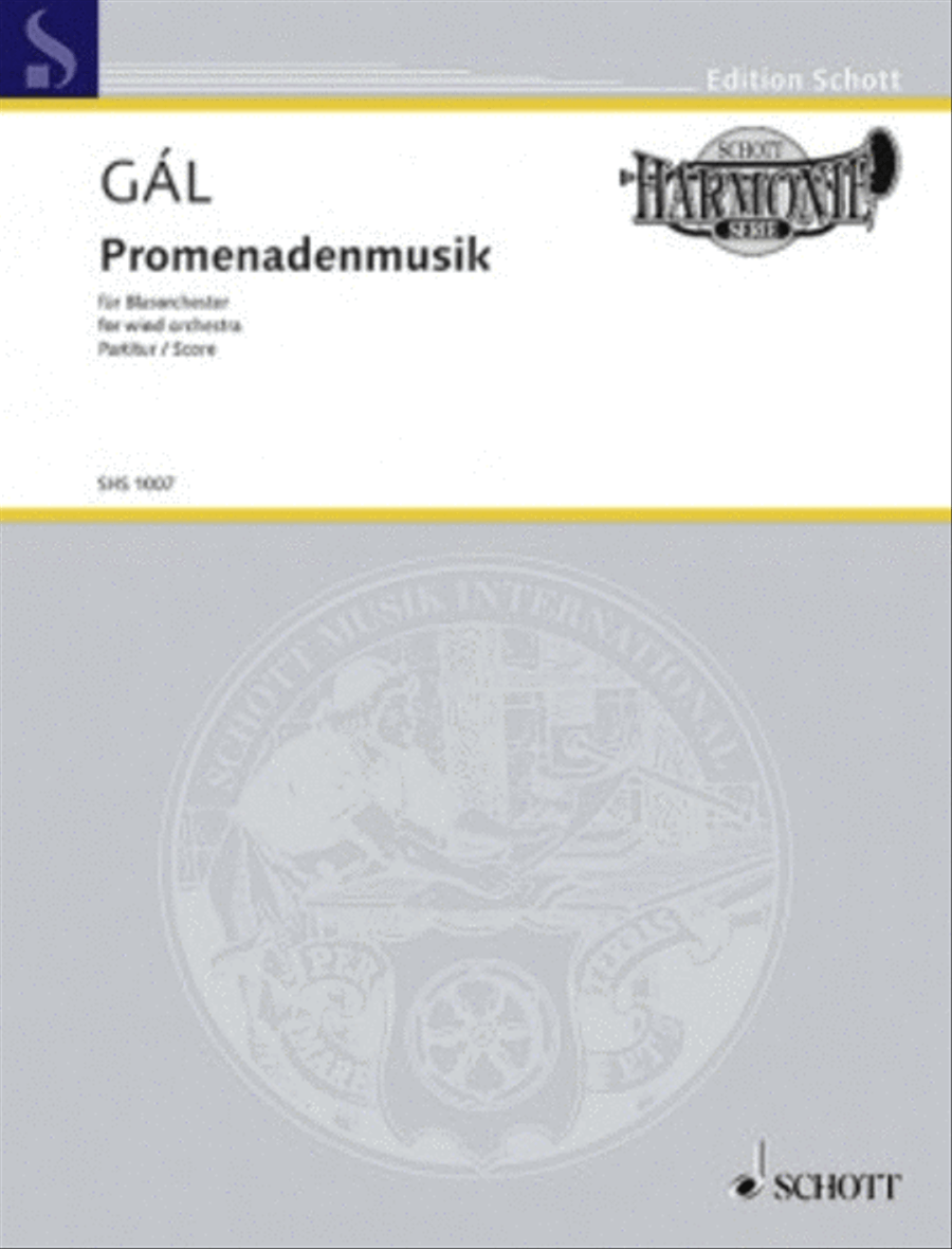 Promenade Music Band Score Concert Band scores gallery preview page 1