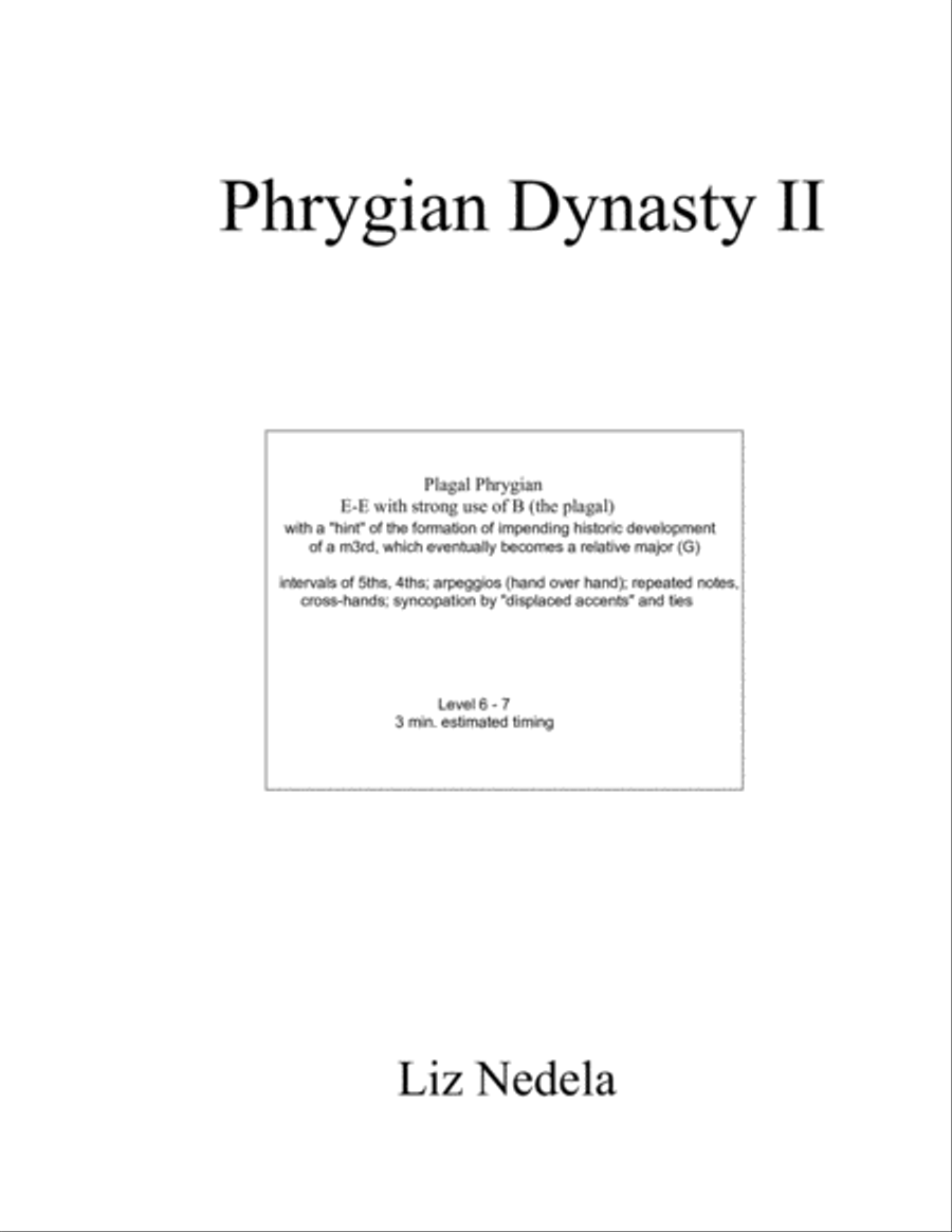 Phrygian Dynasty II Phrygian Dynasty II Piano Method scores gallery preview page 2