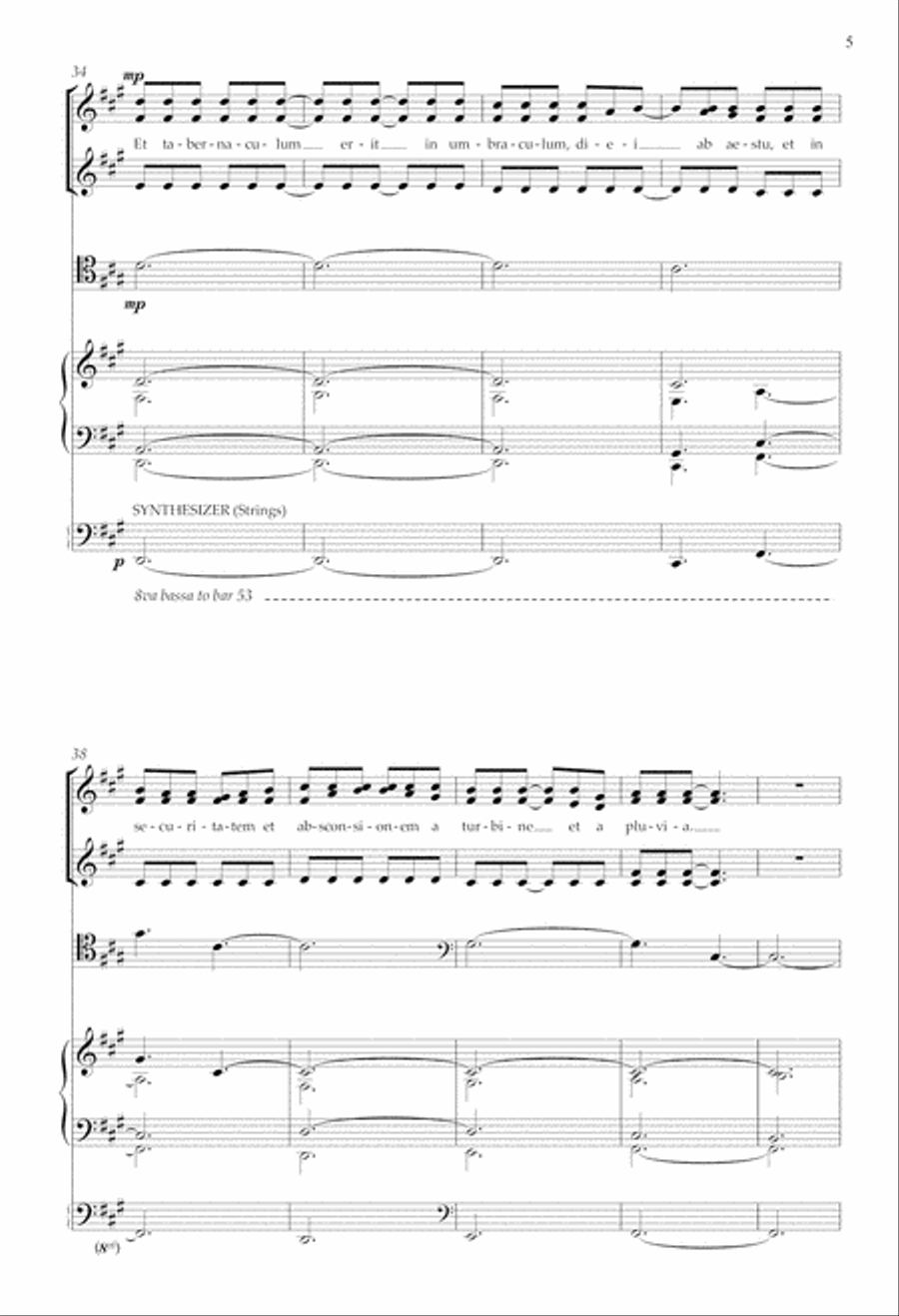 Beati IV: Pro eis sine domo (For the stateless) SSAA scores gallery preview page 6