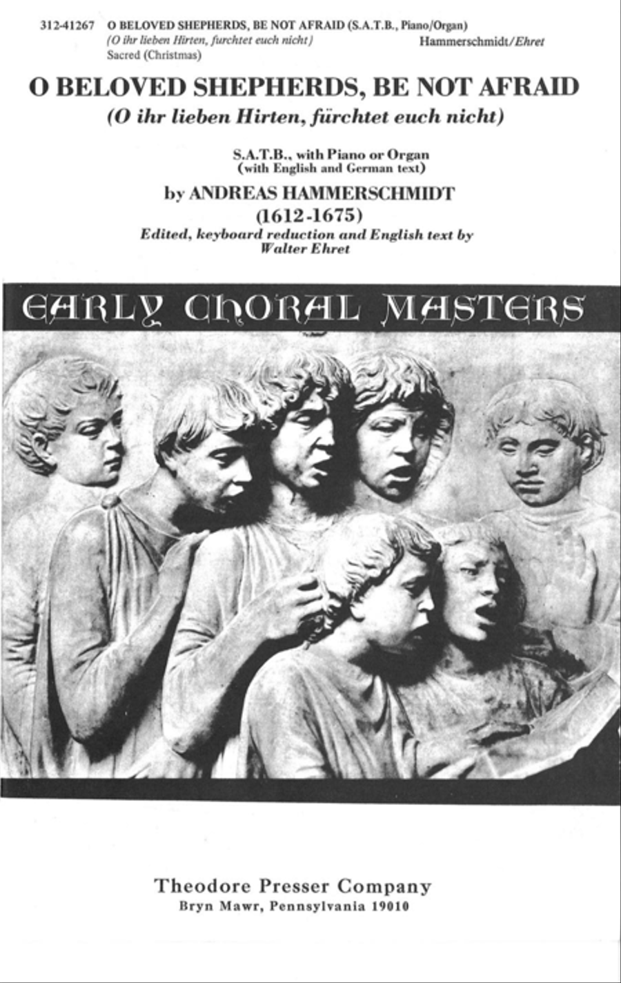 O Beloved Shepherds Be Not Afraid 4-Part scores gallery preview page 1