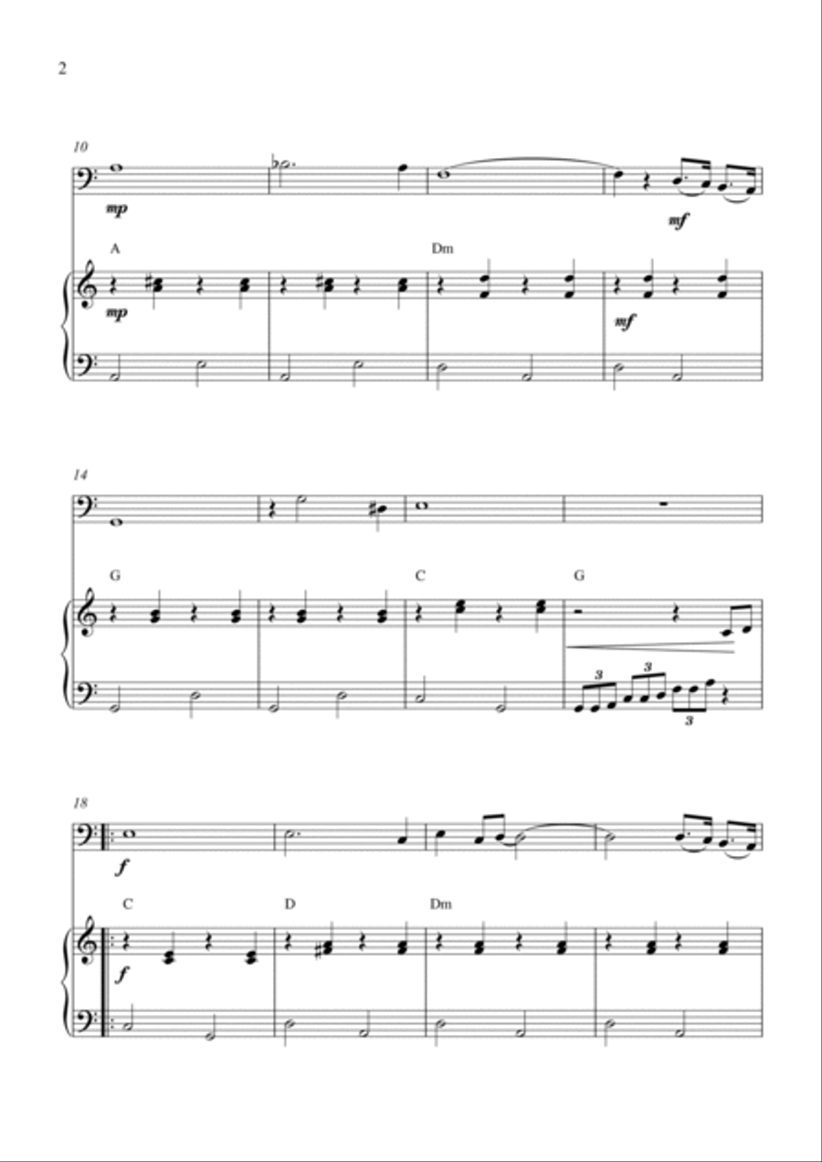 Chanson D'amour Bassoon scores gallery preview page 2
