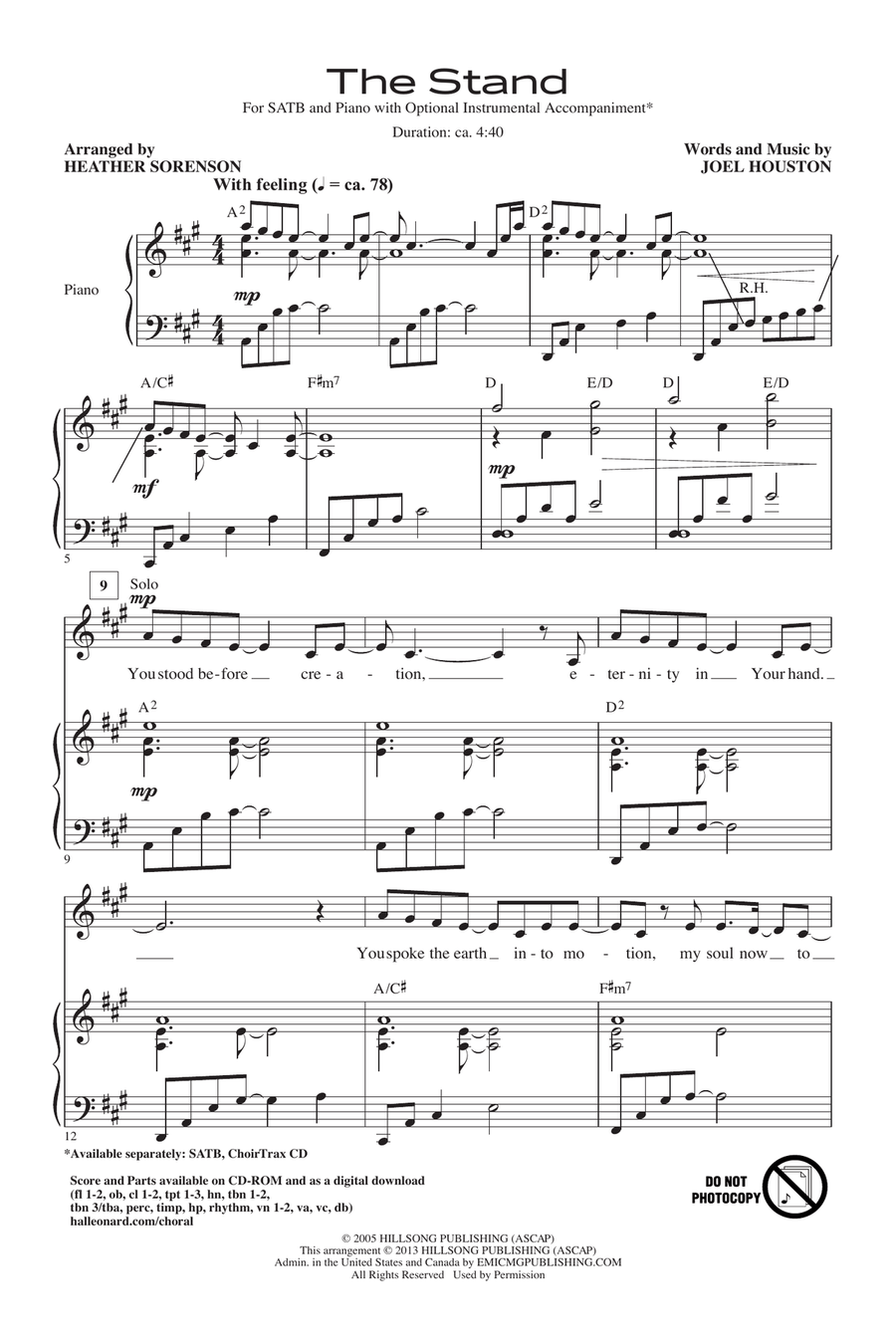 The Stand The Stand 4-Part scores gallery preview page 1