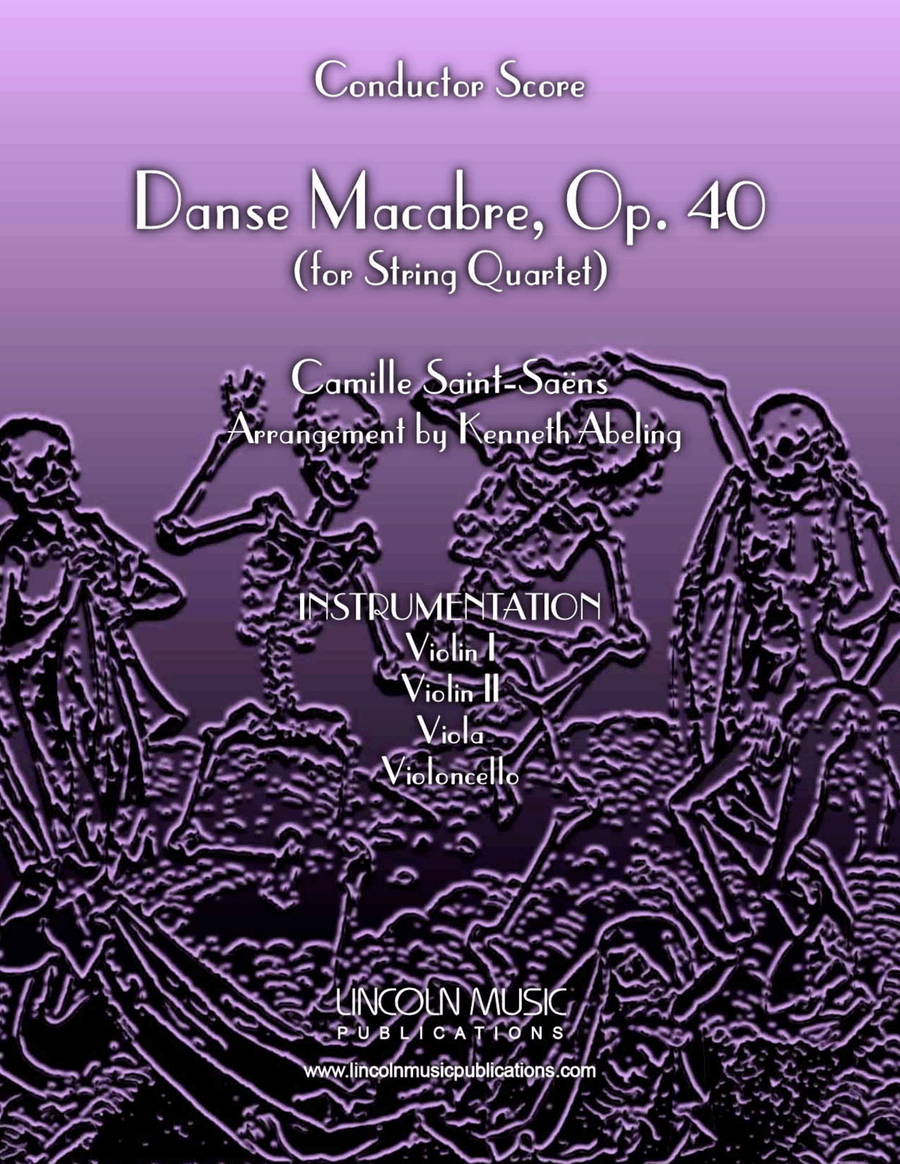 Danse Macabre (for String Quartet) String Quartet scores gallery preview page 1