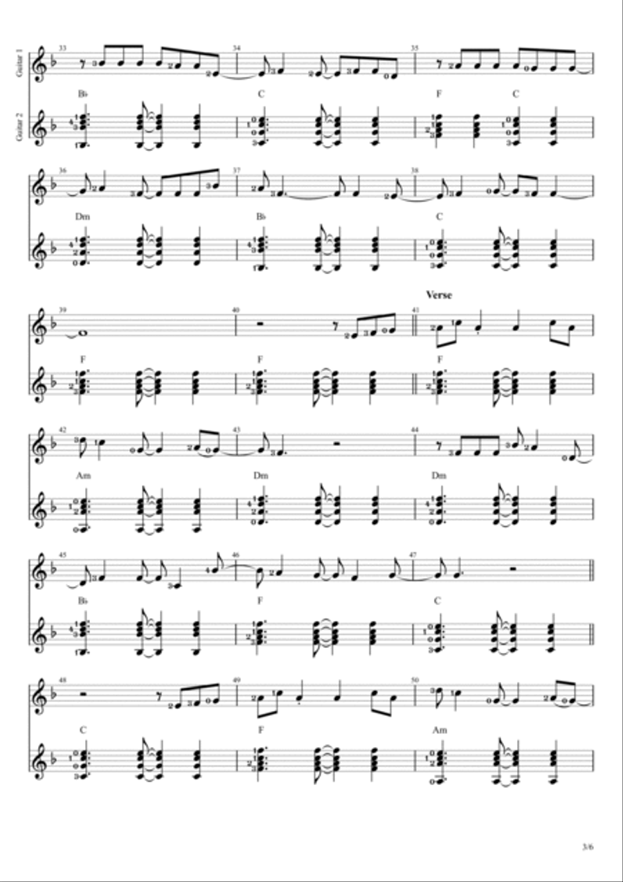 Magazines Guitar Solo scores gallery preview page 3