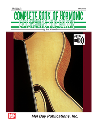 Book cover for Complete Book of Harmonic Extensions for Guitar