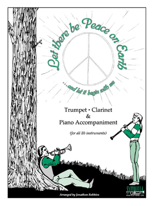 Book cover for Let There Be Peace On Earth for Trumpet and Piano