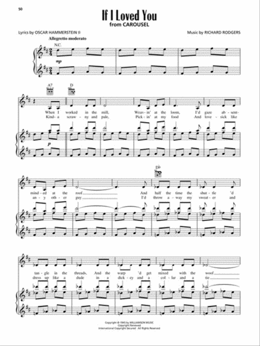 The Rodgers & Hammerstein Collection Piano, Vocal, Guitar scores gallery preview page 5