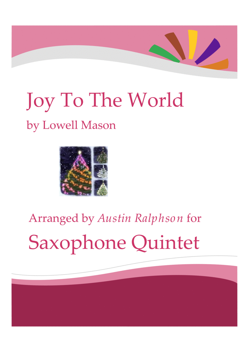 Joy To the World - sax quintet image number null