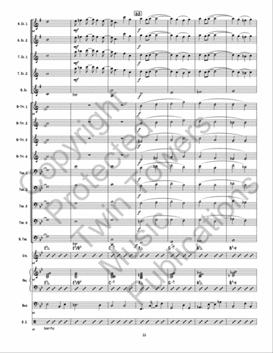 New Beginning 2.0, A New Beginning 2.0, A Jazz Ensemble scores gallery preview page 12