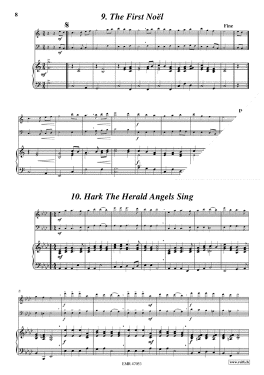 28 Weihnachtsmelodien Vol. 1 + 2 Woodwind Duet scores gallery preview page 18