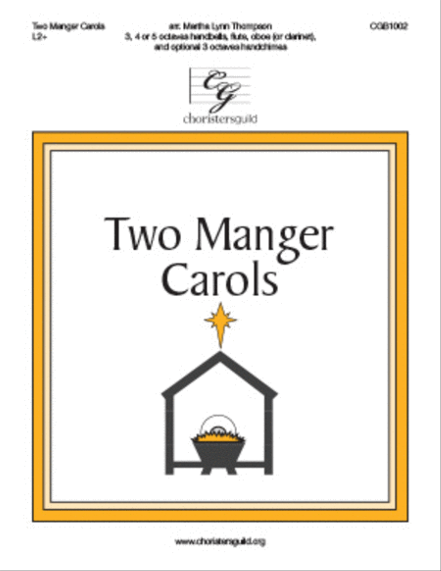 Two Manger Carols Two Manger Carols Handbell Choir scores gallery preview page 1