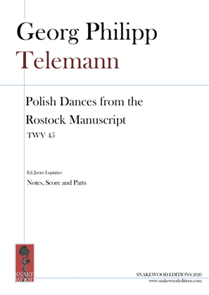 Telemann – Polish Dances from the Rostock Manuscript TWV 45