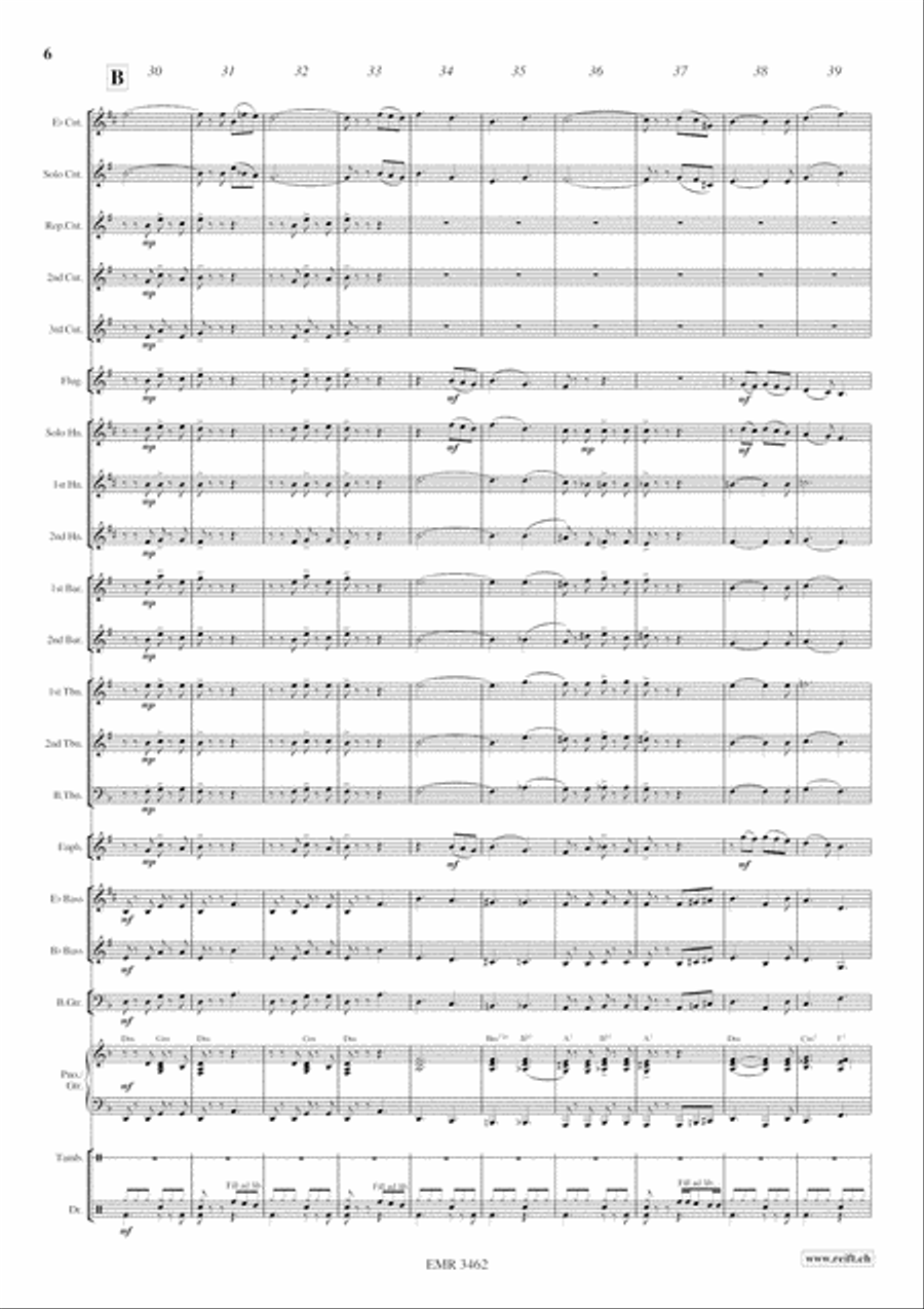 When The Saints When The Saints Brass Band scores gallery preview page 7