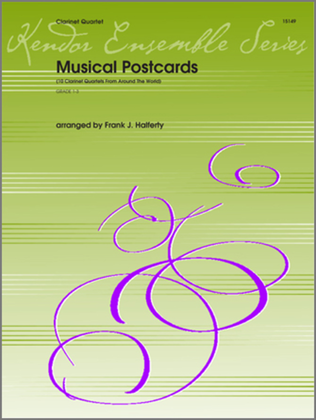 Book cover for Musical Postcards (10 Clarinet Quartets From Around The World)