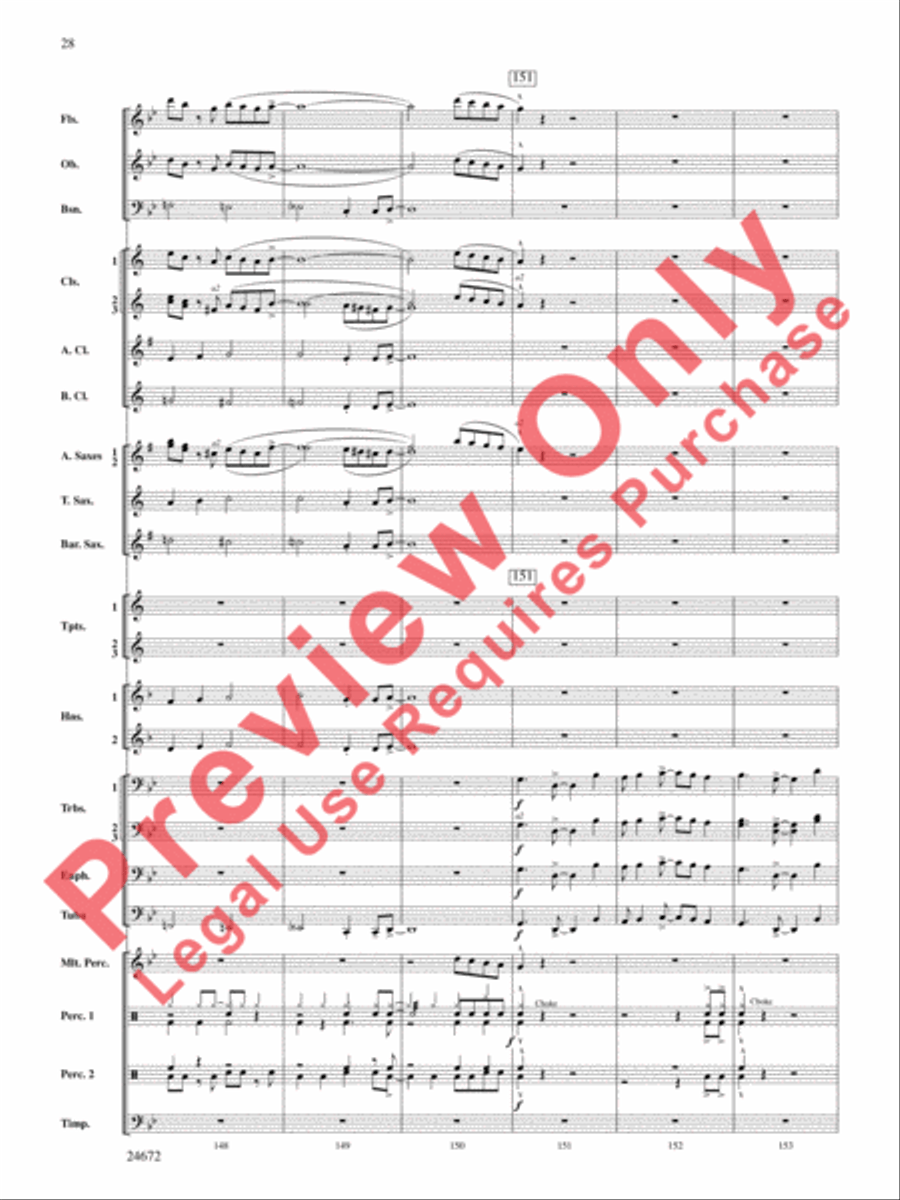 Buenaventura Concert Band scores gallery preview page 29