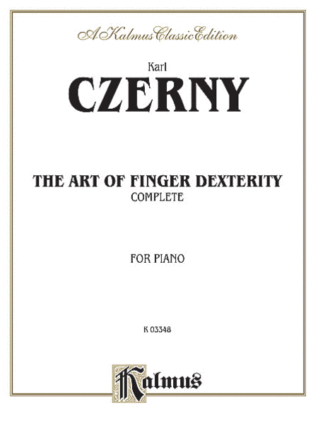 Art of Finger Dexterity, Op. 740, Complete