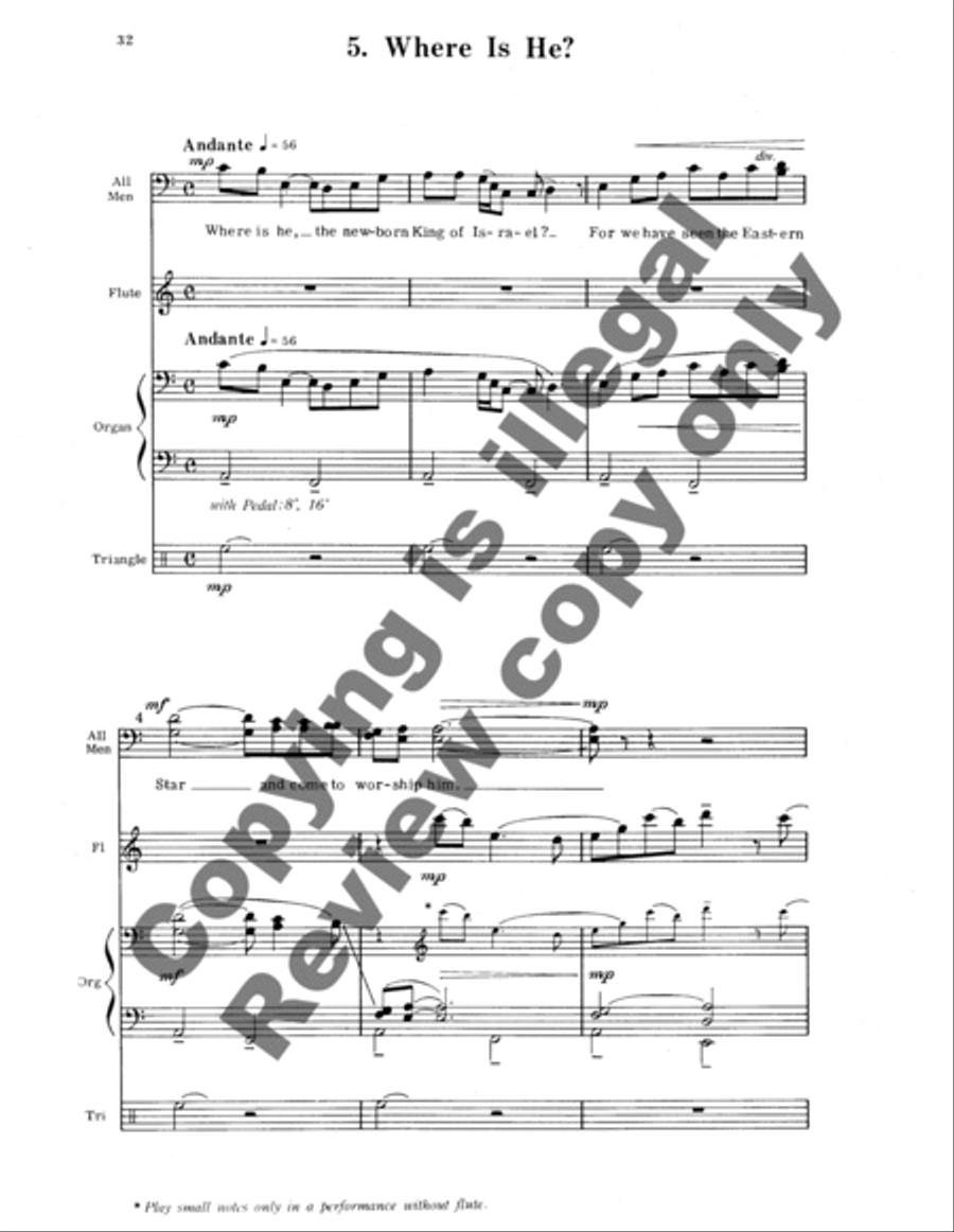 A Christmas Celebration 4-Part scores gallery preview page 15