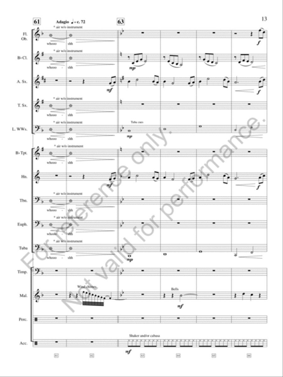 Iditarod Iditarod Concert Band scores gallery preview page 14