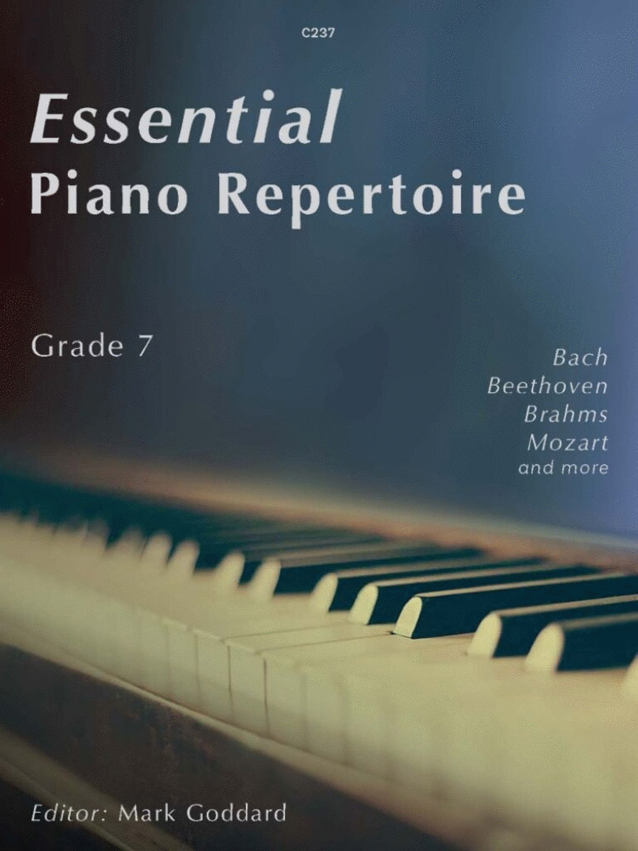 Book cover for Essential Piano Repertoire Grade 7
