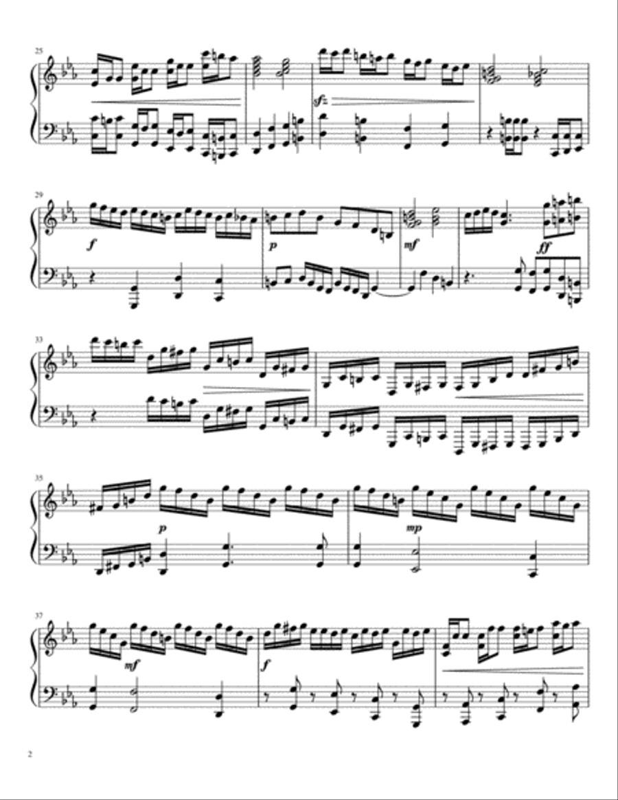 So Not A Piano Sonata in C Major Piano Solo scores gallery preview page 2