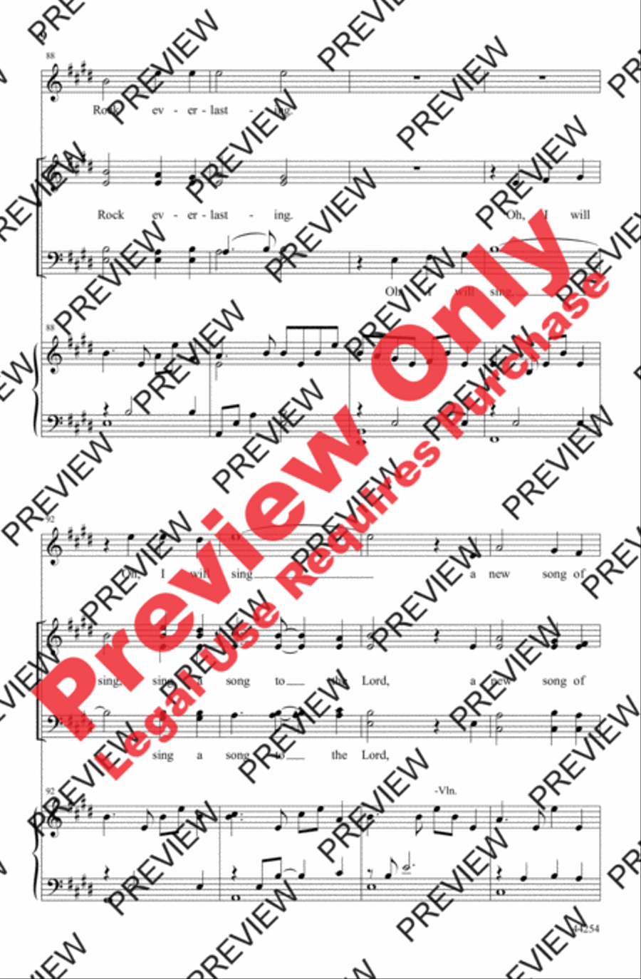 Celtic Canticle Celtic Canticle 4-Part scores gallery preview page 9