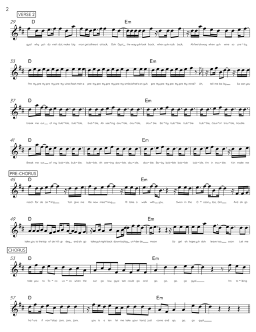 Toco Loco Piano scores gallery preview page 2