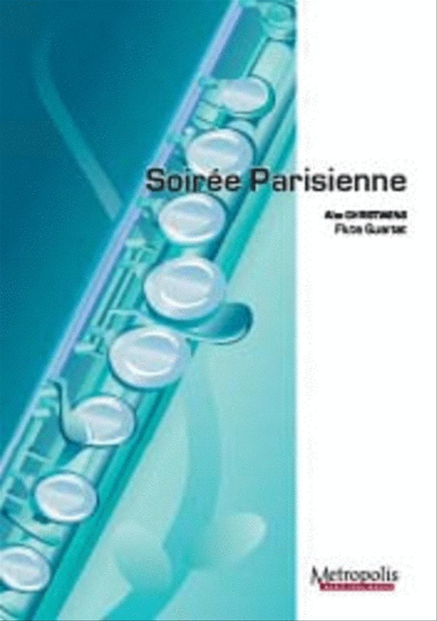 Soirée Parisienne for Flute Quartet Flute Quartet scores gallery preview page 1