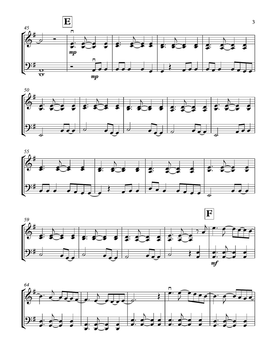 All Of Me String Duet scores gallery preview page 4