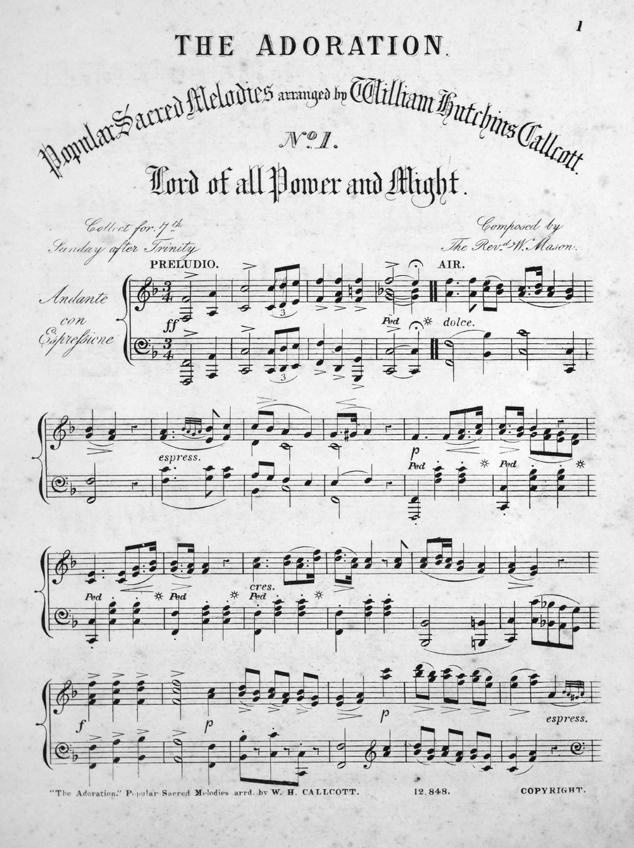 (No.1) Lord of all Power and Might; (No.2) The City of Perfection; (No.3) The Dying Christian to his Soul Piano Solo - Digital Sheet Music page 2