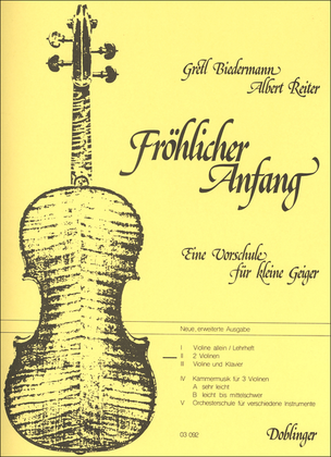 Frohlicher Anfang Band 2