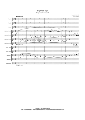 Wagner: Siegfried Idyll - symphonic wind (duodectet - 12 players)